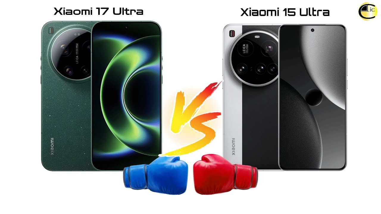 Xiaomi 17 Ultra vs Xiaomi 15 Ultra Comparativa smartphones by @cliconlineStudios 