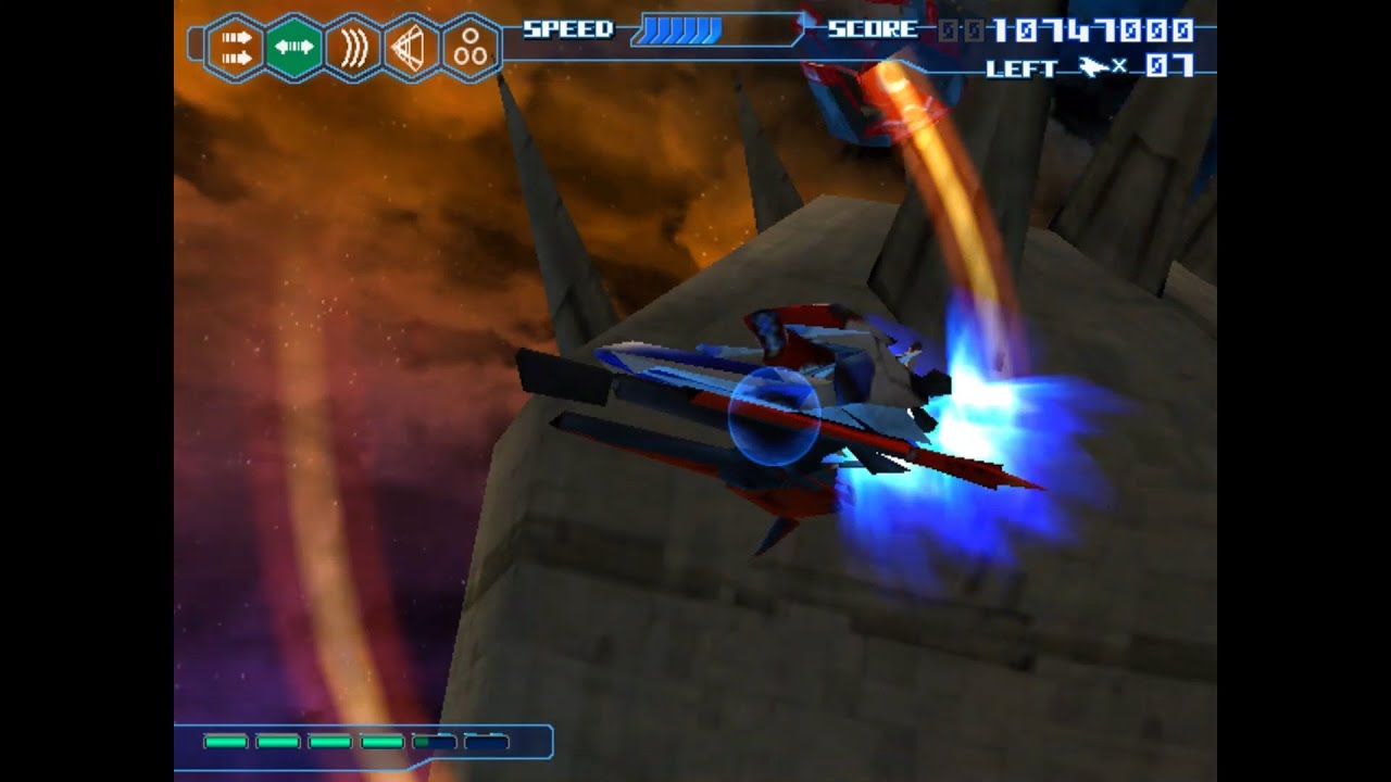 【PS2】サンダーフォースVI - SYRINX NMC ノーミスクリア (MANIAC) 33398700 Pts (Thunder Force VI)