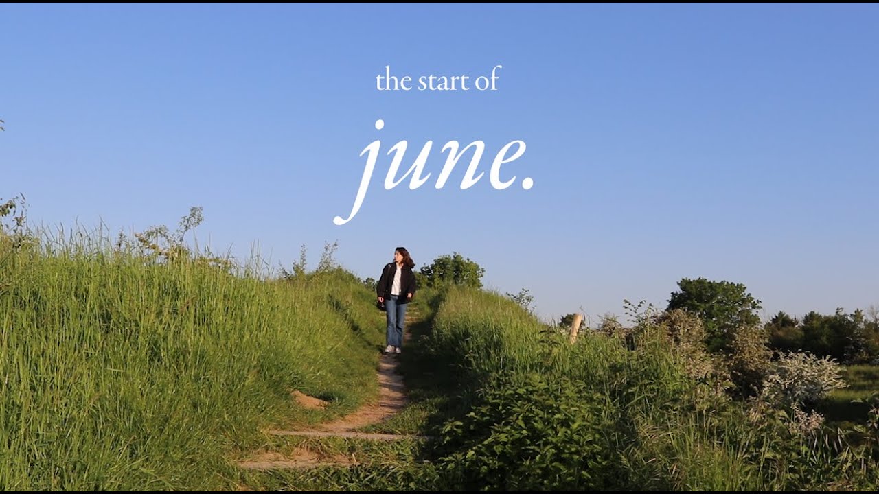 early june days | baking, exploring, uni