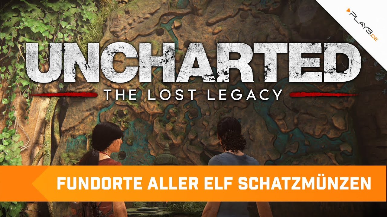 Uncharted  - The Lost Legacy: Fundorte aller elf Schatzmünzen