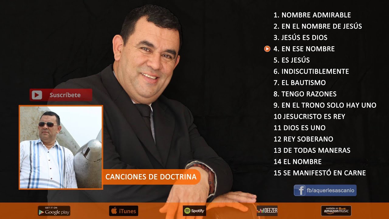 Canciones de doctrina (Nombre + Unicidad) | Aquerles Ascanio