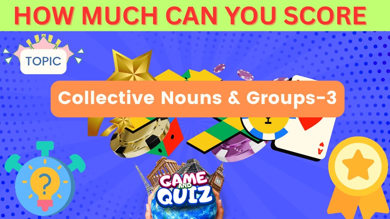 Grammar Quiz: A Murder of Crows? 🦅 Weird Collective Nouns!-Part-3