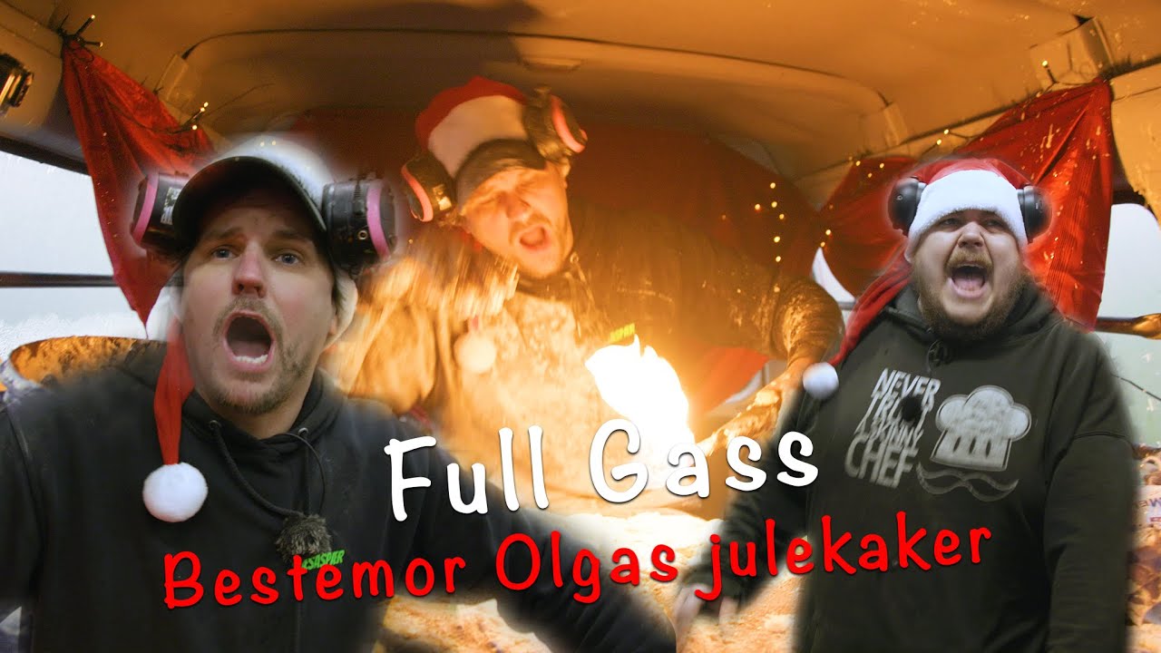 FULL GASS & bestemor Olgas julekaker!