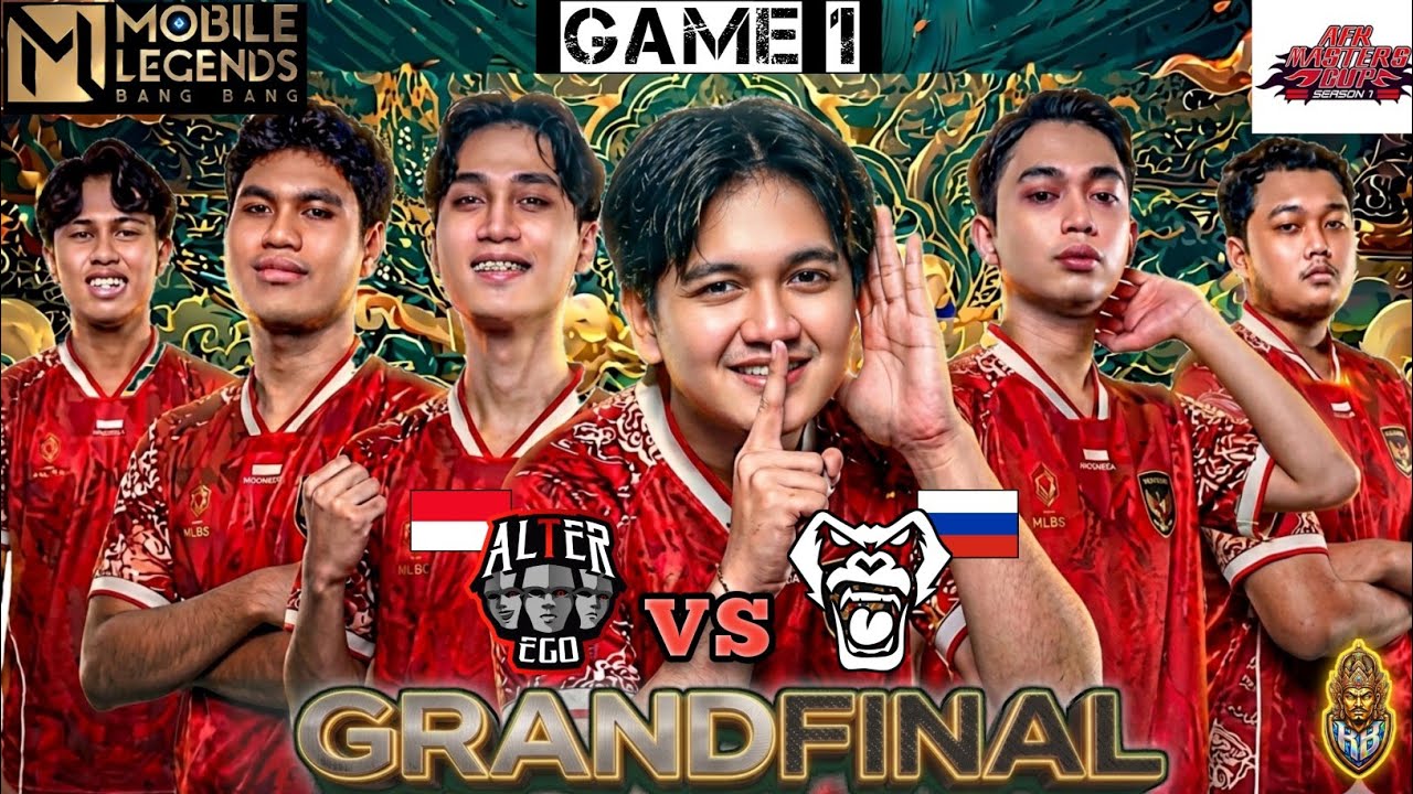TIMNAS !!! | GRANDFINAL AFK MASTERS CUP S1 | ALTER EGO Vs VERSO TIME | GAME 1