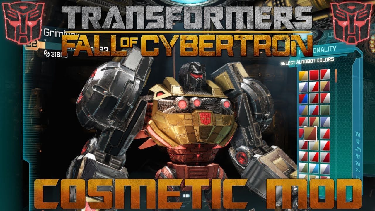 Transformers: Fall of Cybertron Cosmetic Mod 1.0 Release