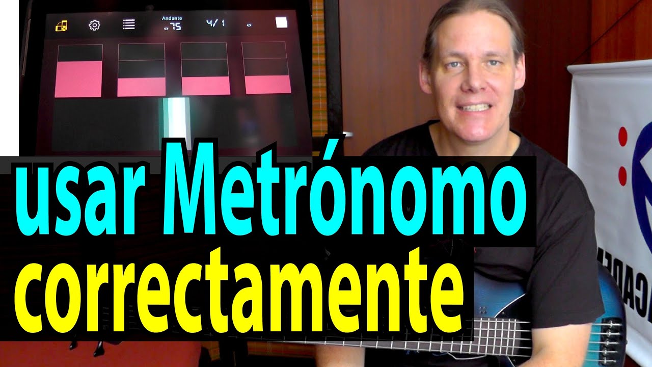 Cómo practicar con Metrónomo y usarlo correctamente para tocar y mejorar el Tiempo