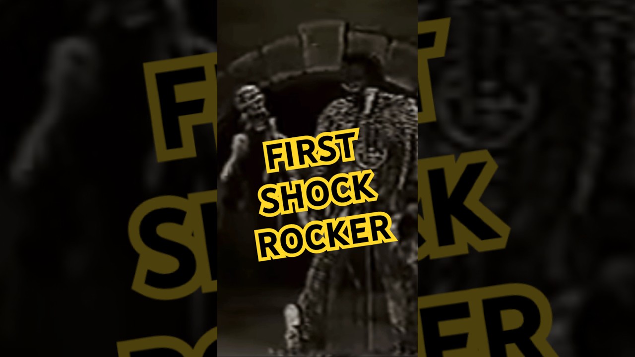 FIRST SHOCK ROCK SINGER