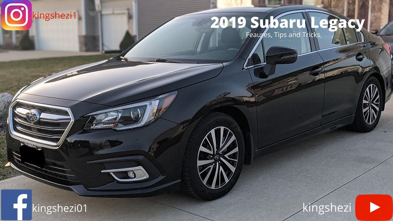 2019 Subaru Legacy Features Tips and Tricks