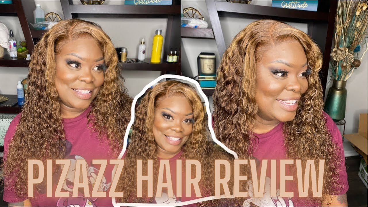Amazon Hair Find ✨ | 24” Highlighted Deep Wave | Pizazz Hair 💕