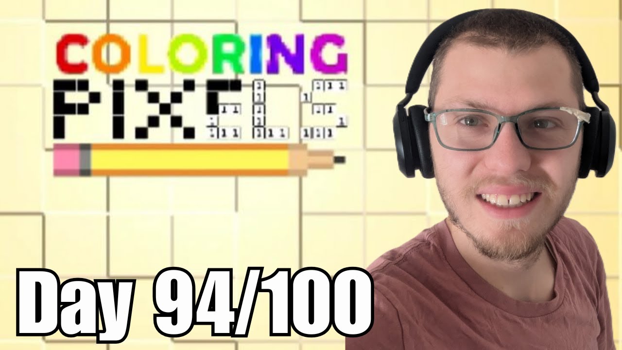 I Played 100 Games in 100 Days - Day 94 I Coloring Pixels