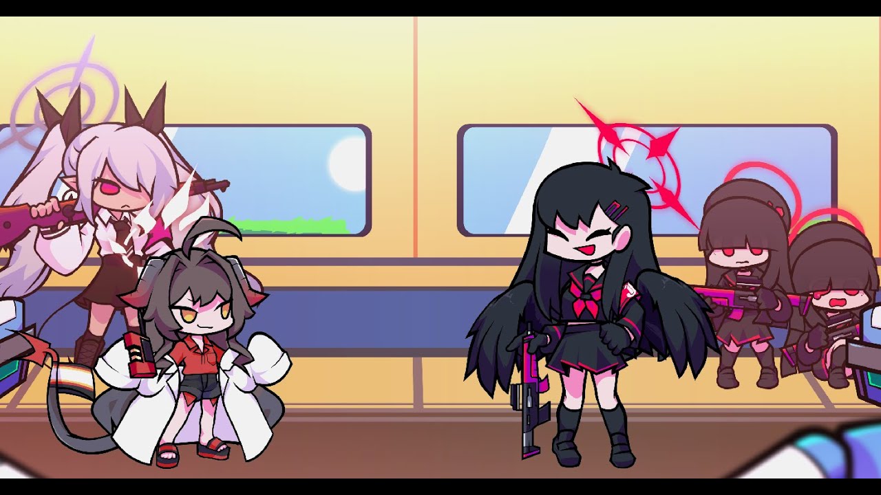 [ELECTRO TRAIN] but MORE EVENT maybe |  FNF x Blue Archive
