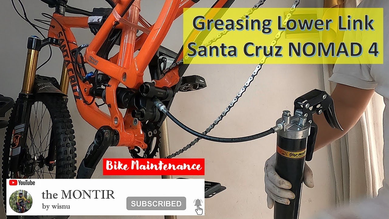 Maintenance | Greasing Lower Link - Santa Cruz Nomad 4 | Edisi Sepeda & Komponen