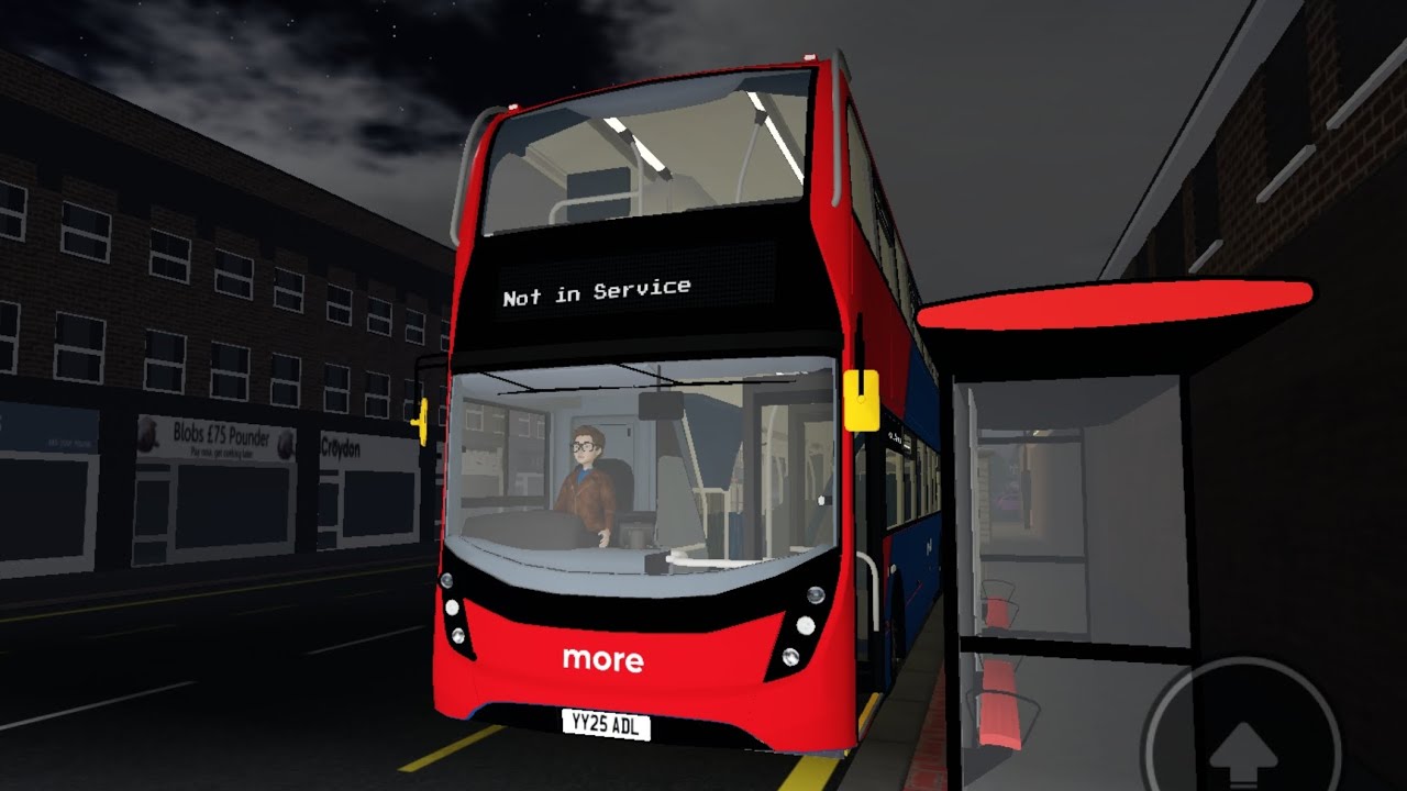 A Ride On Morebus 1733 On A 407 To South Croydon South End 