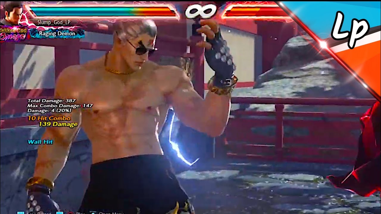 Tekken Kazuya 152 Damage Combo - Lp Gaming
