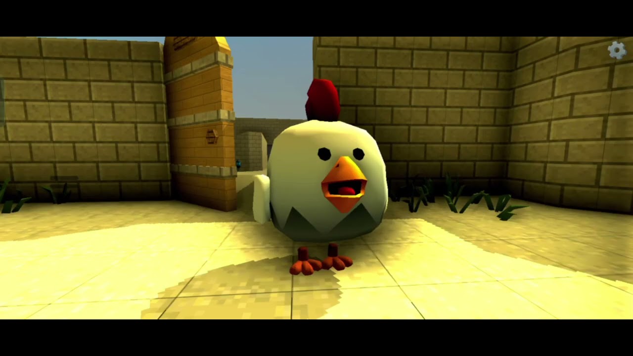 Counter strike de dust2 but chicken gun stop motion animation