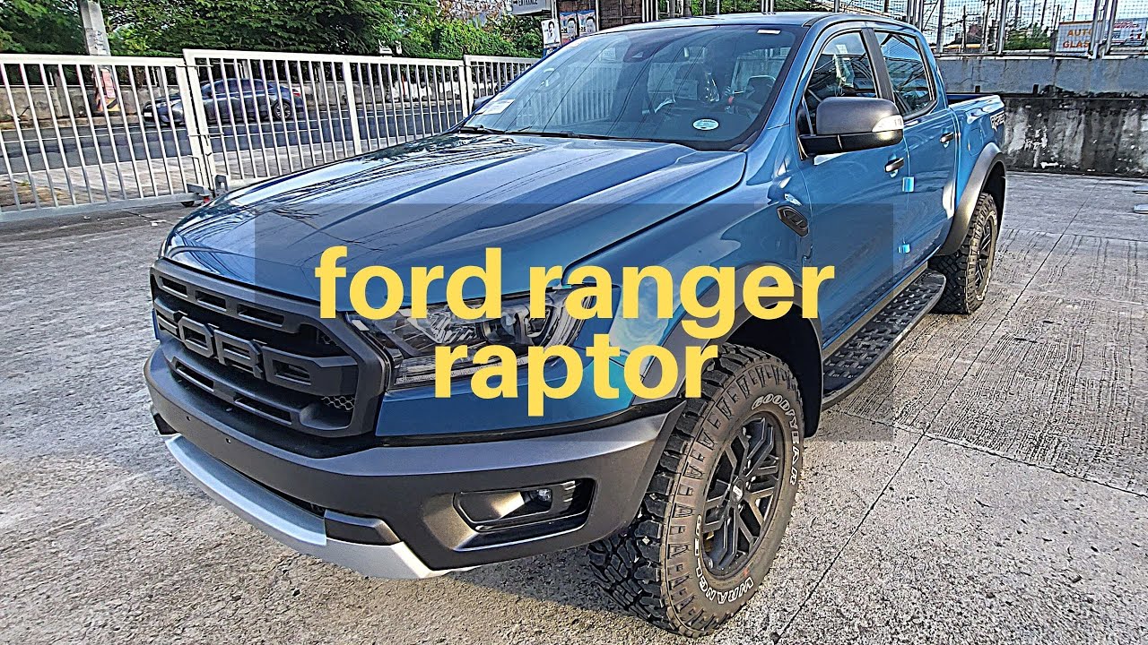 Ford Ranger Raptor 4x4 A/T 2021 года в цвете Performance Blue &mdash; ВИРТУАЛЬНЫЙ ТУР от Кларенса Нагита (Филиппины)