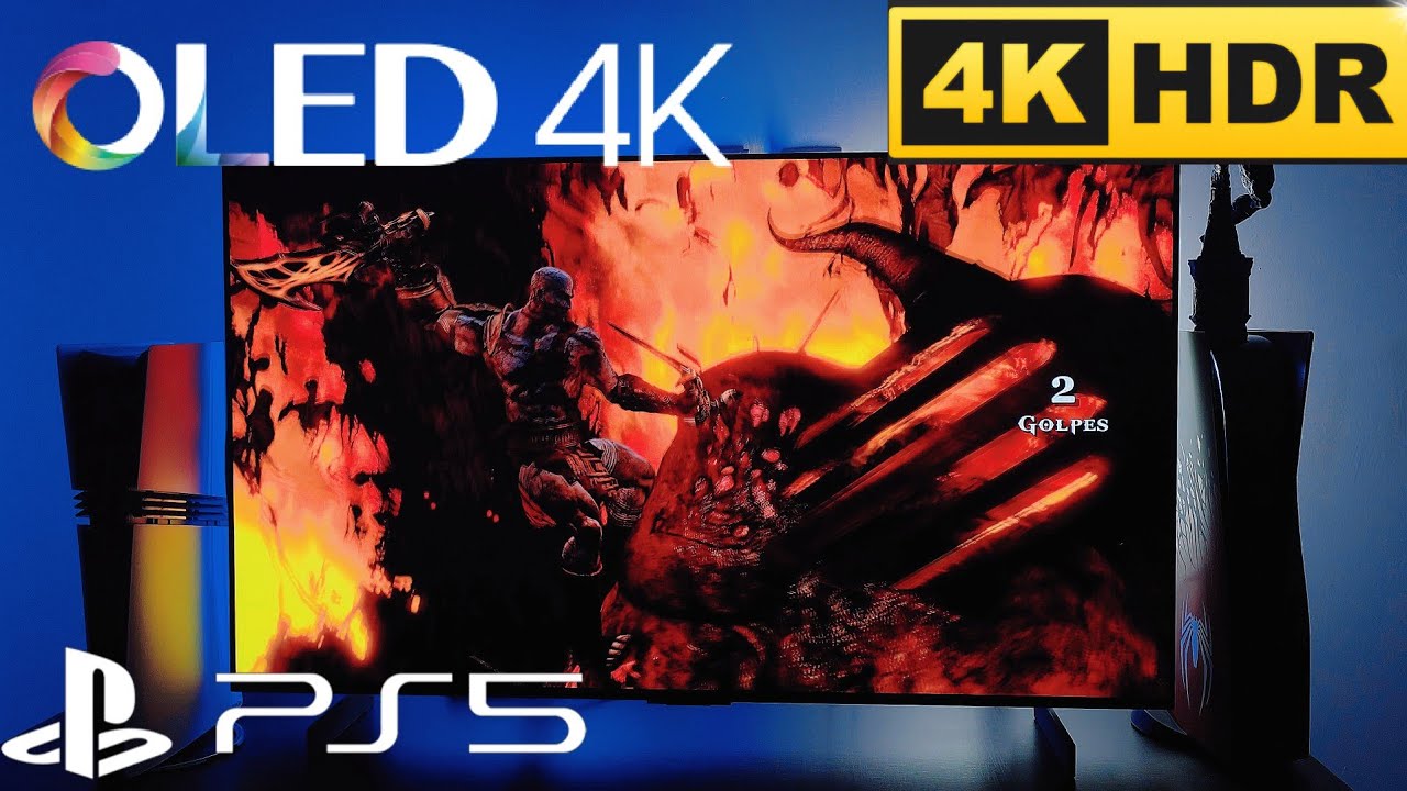 OLED & PS5 GOD OF WAR 3 REMASTERED  KRATOS VS HADES 4K 60FPS HDR ULTRA GRÁFICOS 