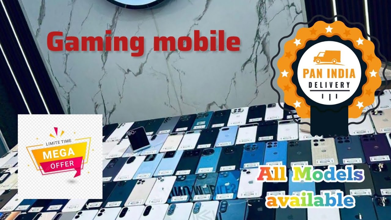 GAMING MOBILE📢 DEMO UNIT🤞🏻 HUGE COLLECTIONS 🤩
