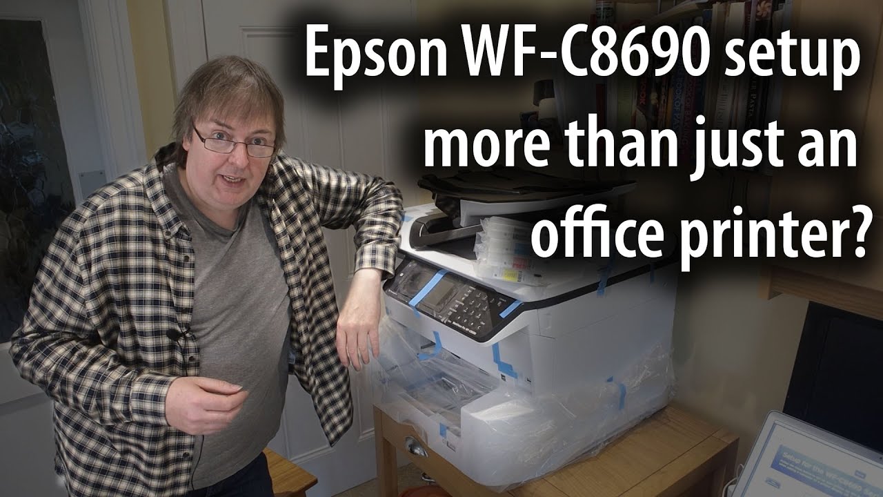 Epson WF-C8690 initial printer/scanner setup  - Uses beyond office printing - Artwork and cards