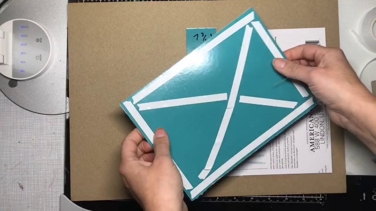 Speedcrafting process video mini album construction tutorial with Mintay Cozy Evening | Anleitung