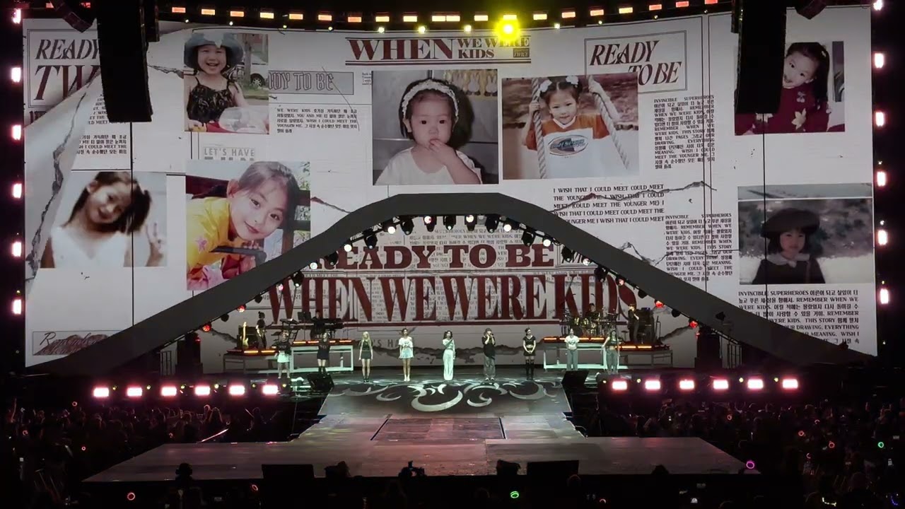 When We Were Kids LIVE - TWICE @ Rod Laver Arena Melbourne 2023-05-07
