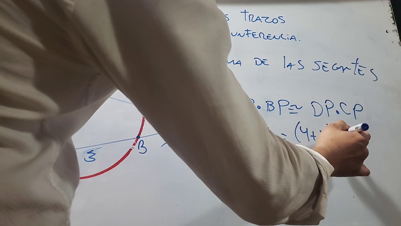 Trazos en la circunferencia