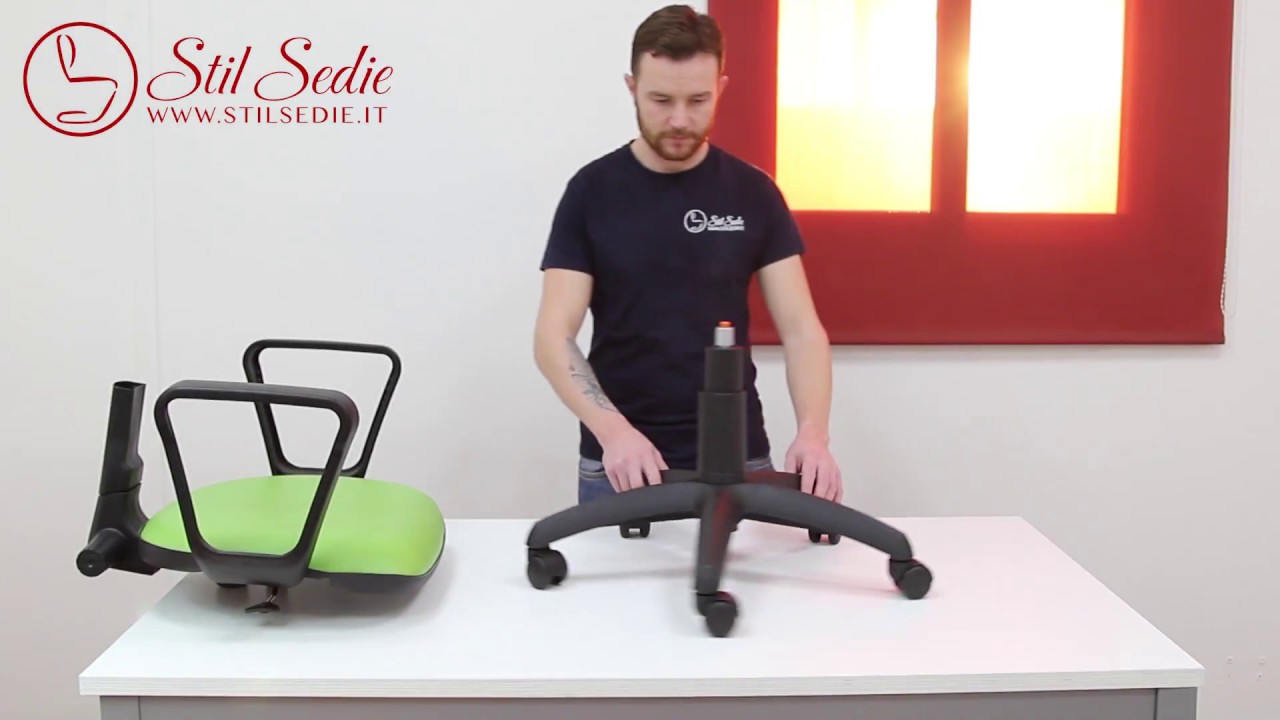 Girevole Guida al montaggio della sedia Stil Sedie Chair Assembly Guide - Made in Italy