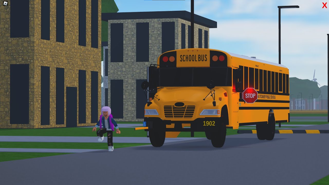 [ROBUX CODE] Vision PM with new road improvements! | School Bus Simulator [ROBLOX]