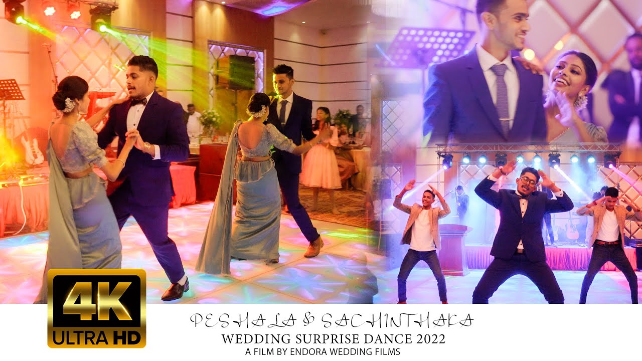 PESHALA & SACHINTHAKA | WEDDING SURPRISE DANCE 2022 4K #4kwedding  #weddingdance #weddingfilms