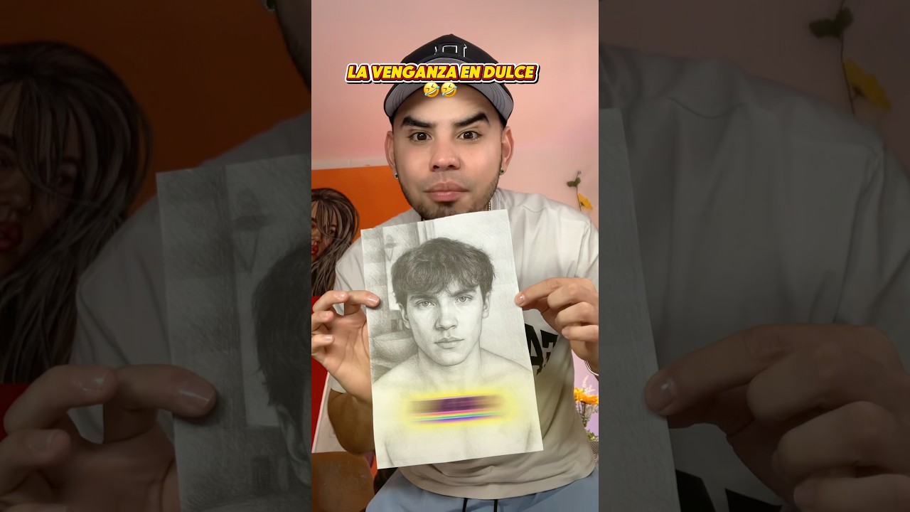 La venganza es dulce 🤣🤣 #arte #dibujo #amigos