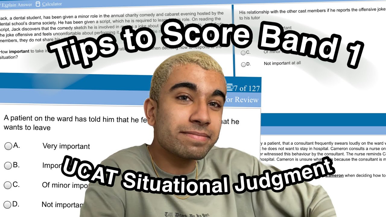 UCAT Situational Judgement: Tips to score Band 1 Easily