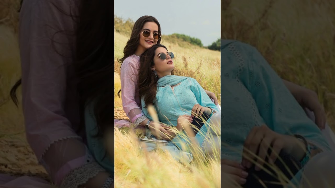 Aiman Khan and Minal Khan gorgeous beautiful pictures #aimanminal #shortvedio
