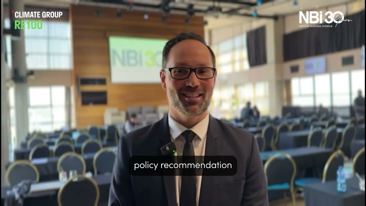 The RE100 and NBI's, 'South African Policy Recommendations for Renewable Electricity (SAPRs)'