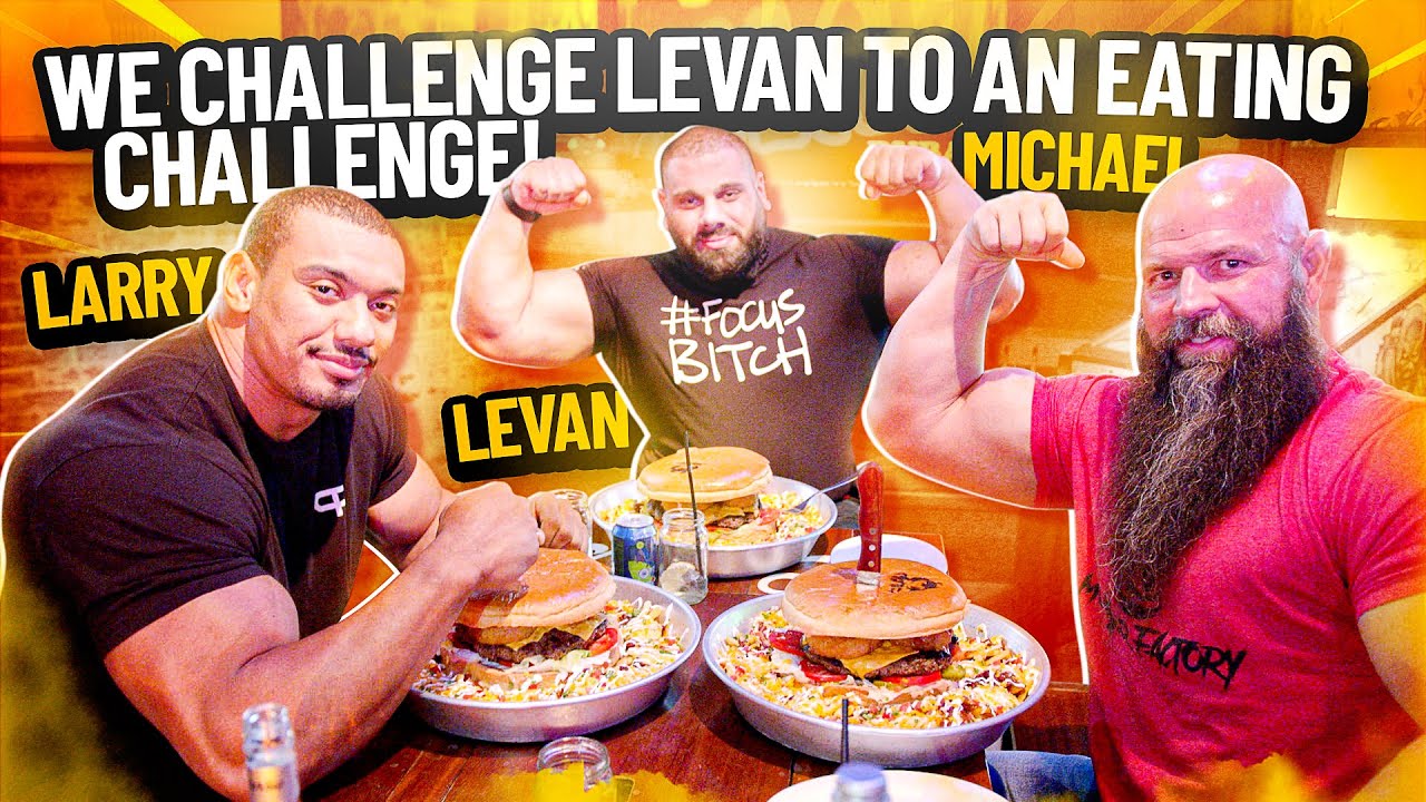 WE CHALLENGE LEVAN SAGINASHVILI TO AN EATING CHALLENGE!