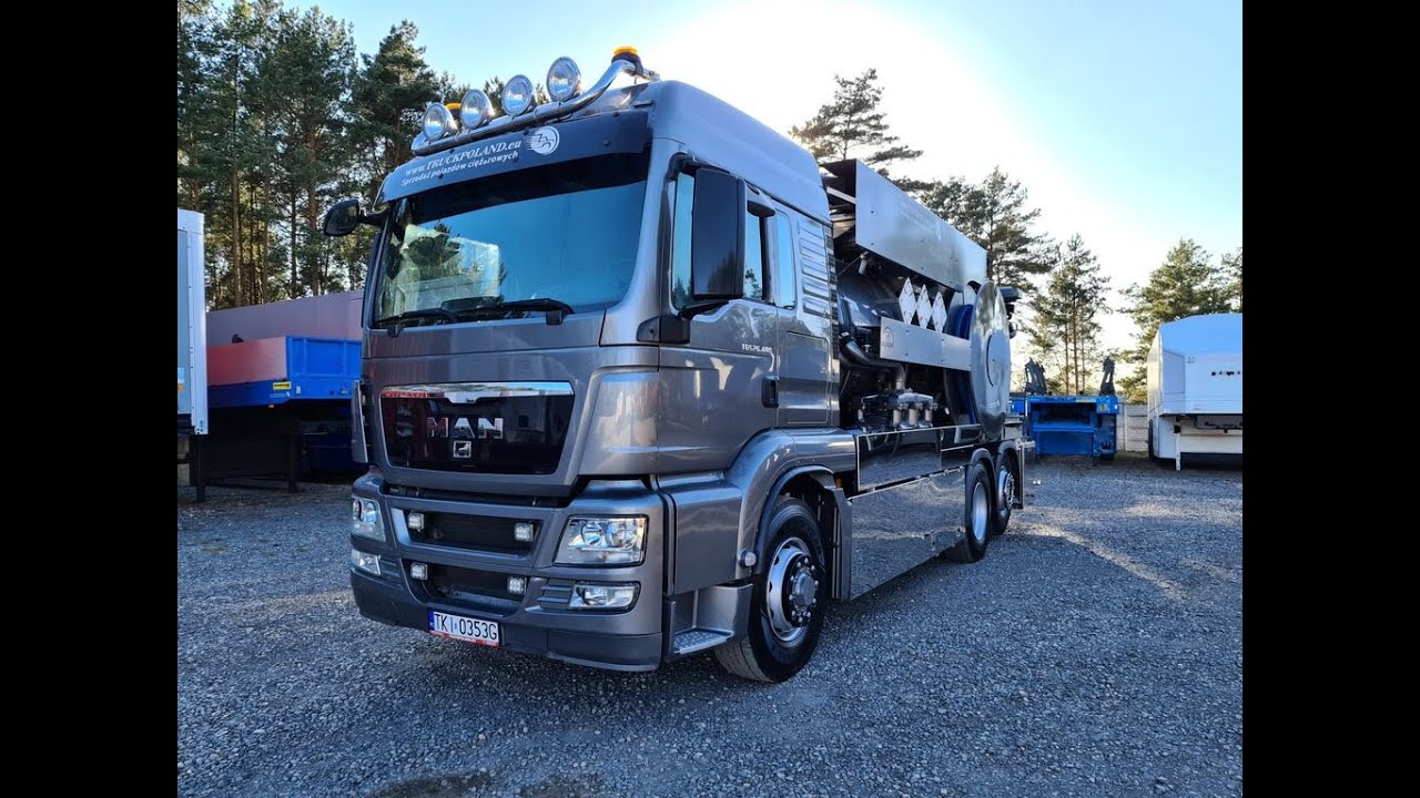MAN TGS VM TARM ADR Specjalistyczna autocysterna do przewozu odpadów