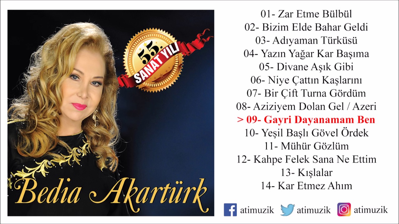Bedia Akartürk - Gayri Dayanamam Ben [Official Video] 55. Sanat Yılı