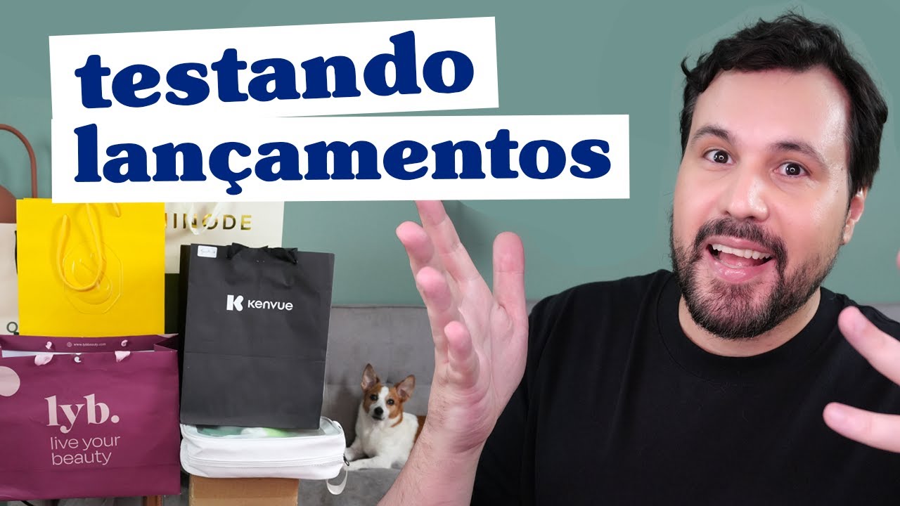 ABRINDO E TESTANDO LAN&Ccedil;AMENTOS RECEBIDOS Perfume Skincare Casa Maquiagem Novidades Farm&aacute;cia e Luxo