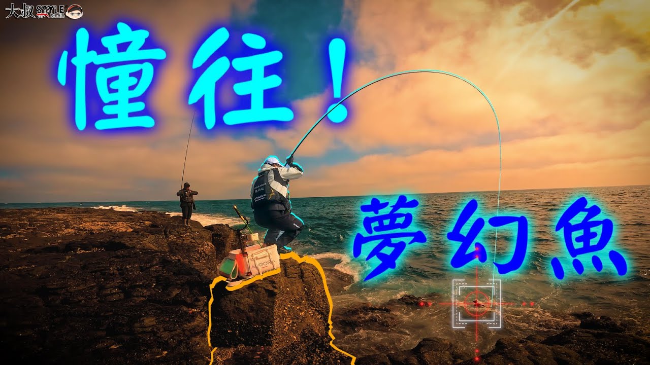 【一年釣不到幾條的夢幻魚】磯釣人的追夢目標!#熱血大叔#澎湖磯釣#台湾の釣り