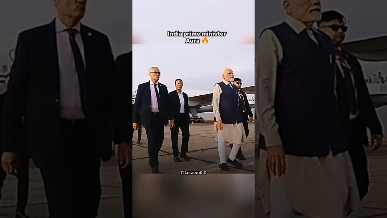 Grand Entry of pm modi with india 🔥@NarendraModi #sigma #aura