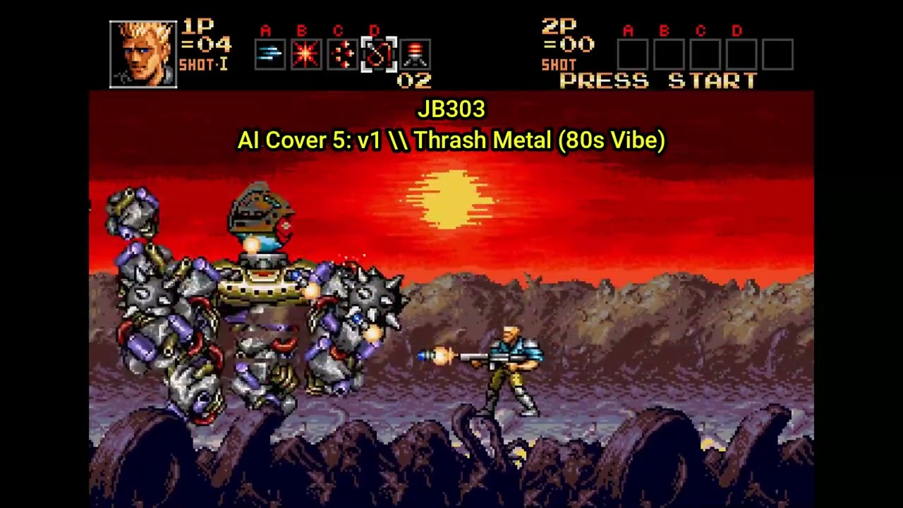 Contra: Hard Corps - JB303 [AI Cover 5: v1] \\ Thrash Metal (80s Vibe)