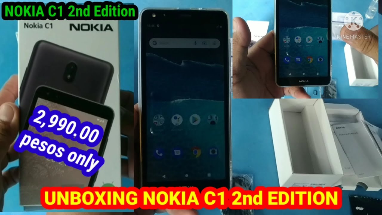 UNBOXING NOKIA C1 2nd Edition @DEXTERSYTC