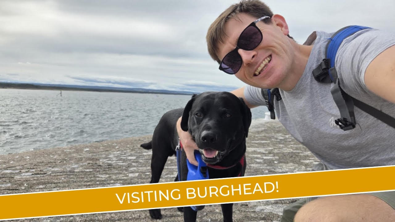 A visit to Burghead on the Moray Firth!