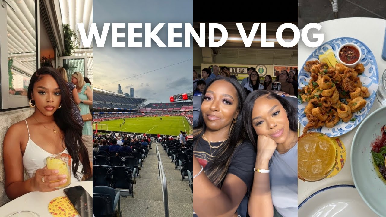 Weekend Vlog - Trader Joe&rsquo;s MUST HAVES, Keith Lee approved Chicago food, bestie from ATL & more