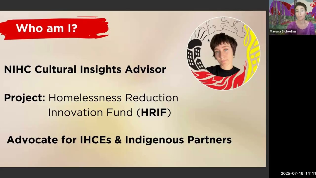 HRIF Information Session for Indigenous Led Community Organizations & IHCEs
