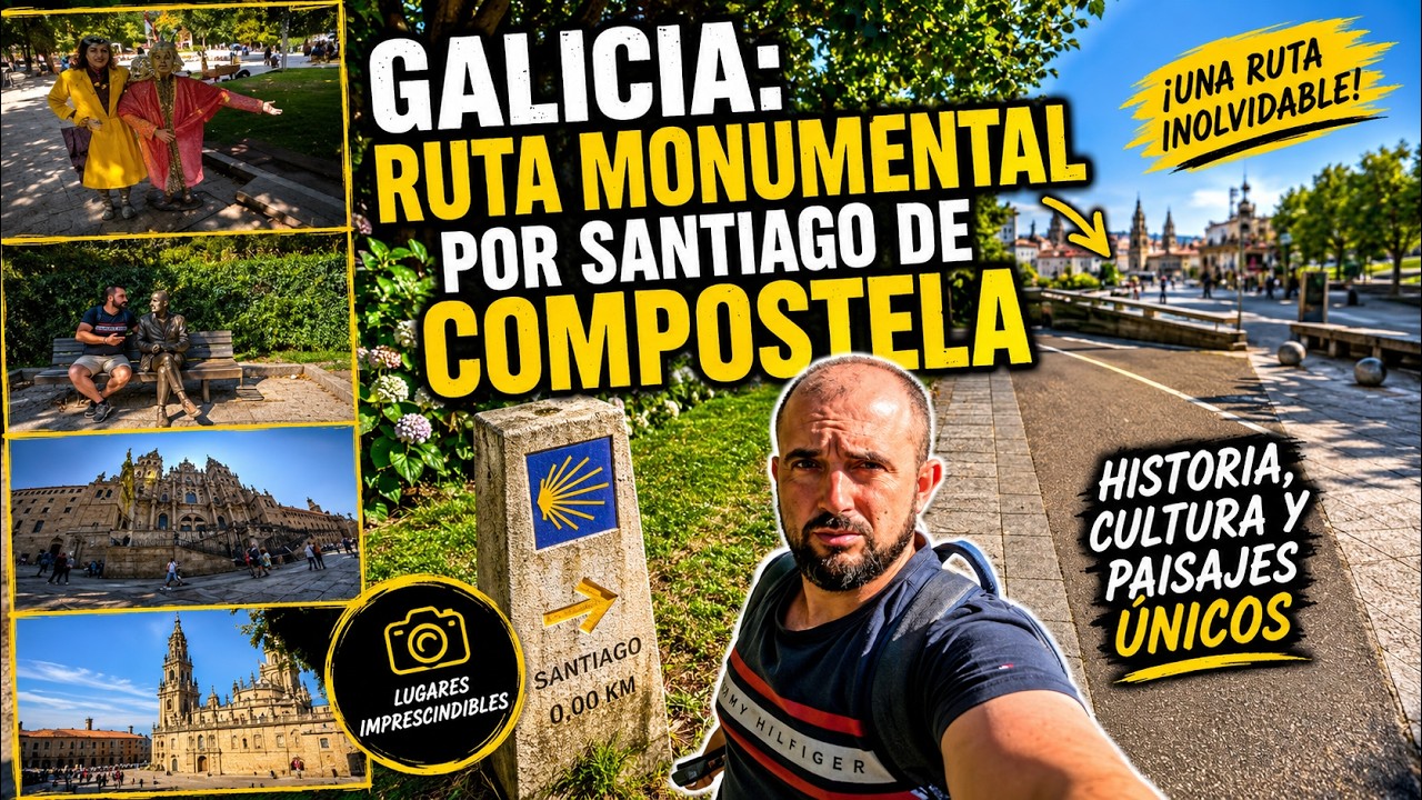 Galicia: Ruta monumental por Santiago de Compostela