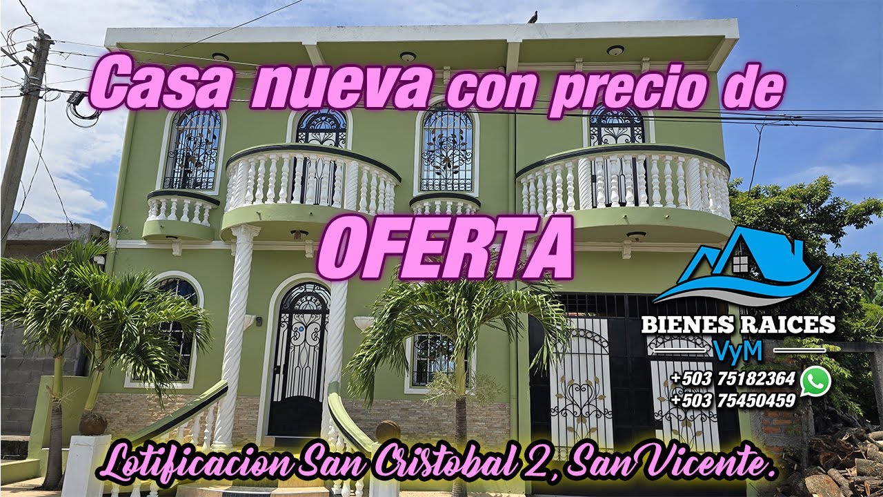 #30 ⛔️ NO DISPONIBLE HERMOSA Y EXCLUSIVA CASA EN SAN VICENTE. PARA VIVIR TRANQUILO CERCA DE TODO.