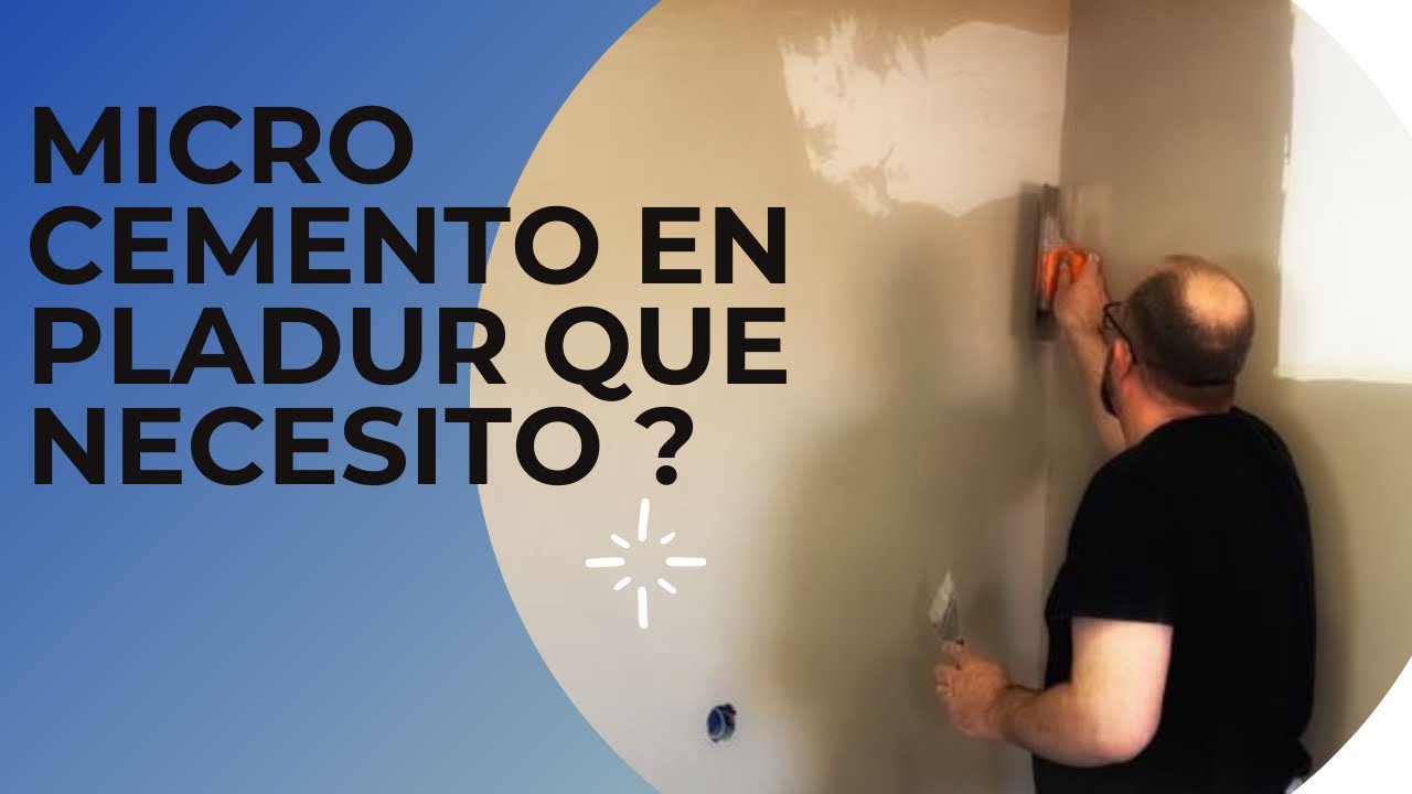 C&oacute;mo aplicar microcemento en paredes de Pladur y yeso paso a paso (tutor&iacute;al)