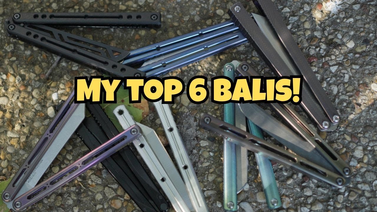 My Top 6 Balisongs That I Actually Flip Daily