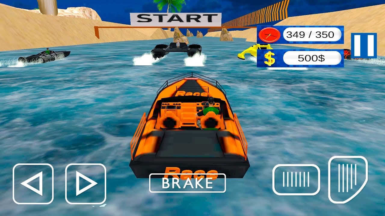 Boat Racing 2018 - Gameplay Android game - boat racing simulator