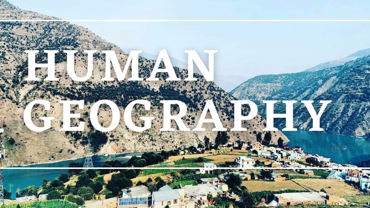 Understanding Critical Human Geographies.